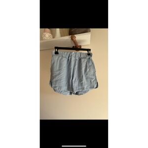BLANKNYC Light Wash‎ Denim Drawstring Shorts Women's Size S